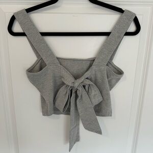 Lush Bow Crop Top